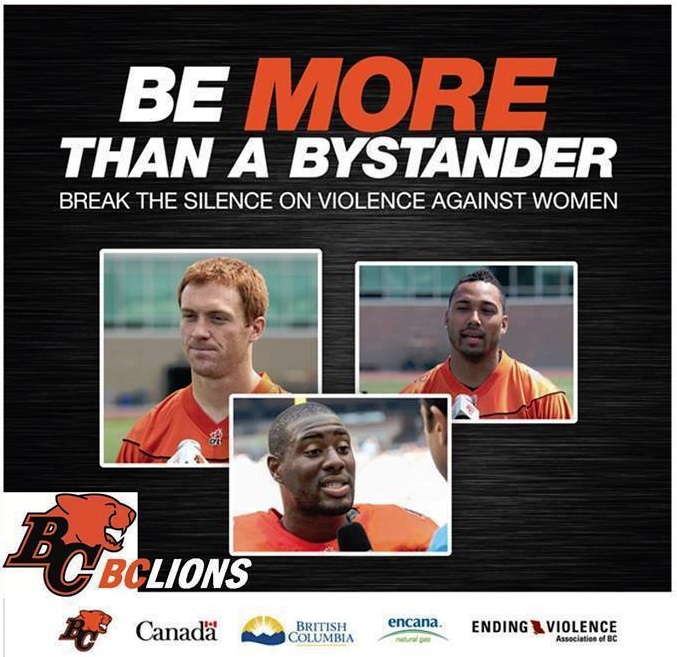Be more than bystander when it comes to stopping violence against women