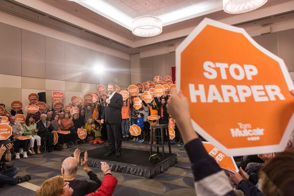 Island blitz for Mulcair as leaders stay busy over long weekend