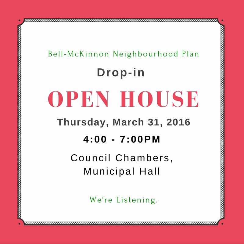 Bell McKinnon Neighbourhood Planning Process