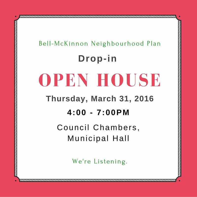 Bell McKinnon Neighbourhood Planning Process