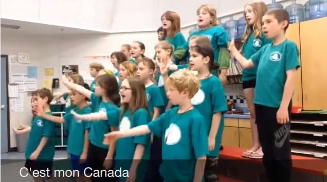Ecole Cobble Hill Wins Lieutenant Governors “Sing Me A Song” Program