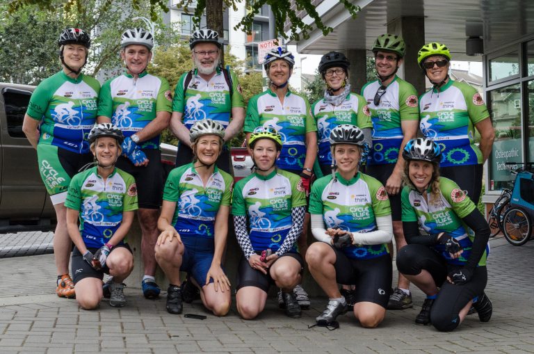 Cowichan Team Riding in Cycle of Life Tour This Weekend