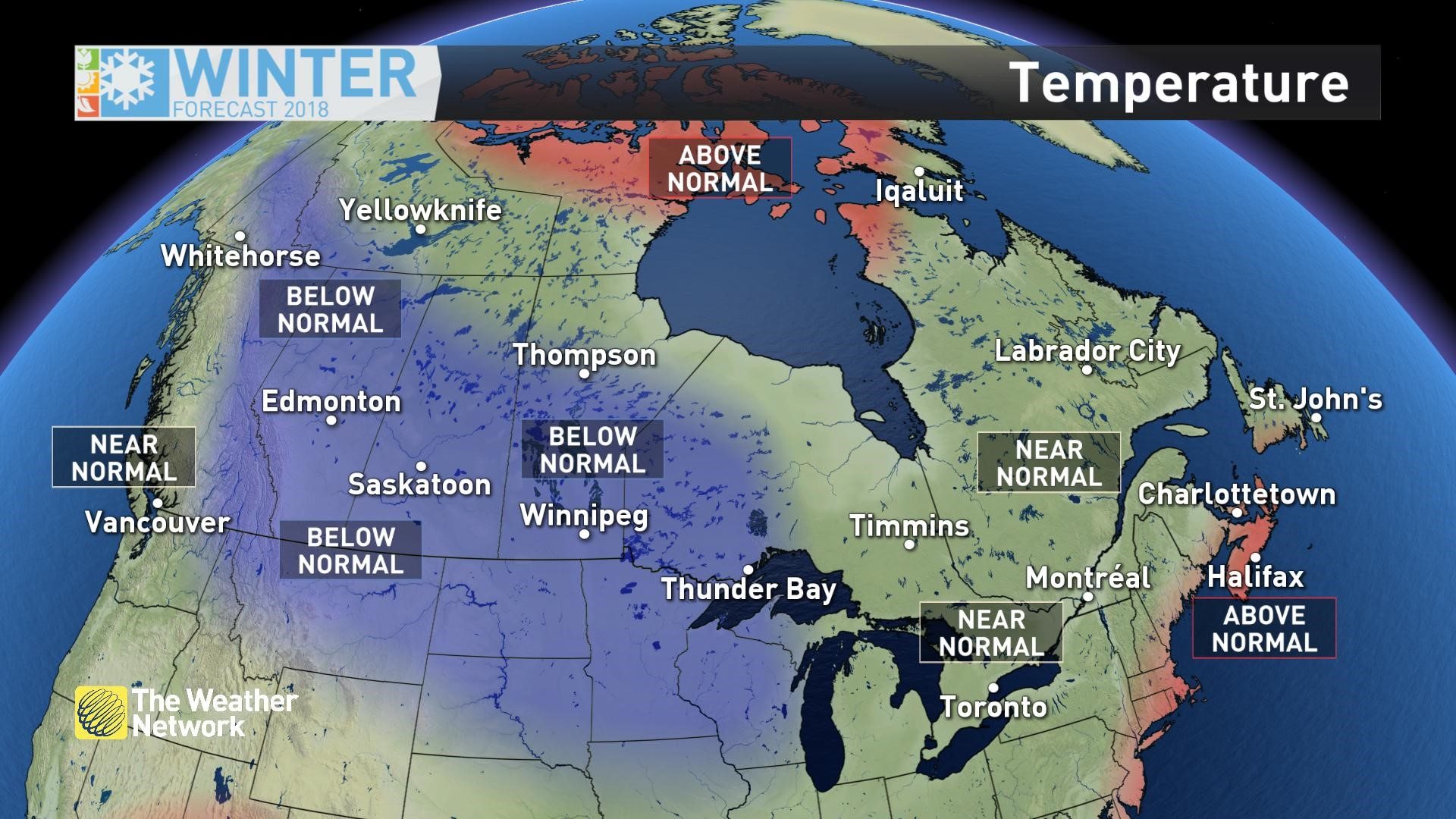 The Weather Network's Winter Forecast is out My Cowichan Valley Now