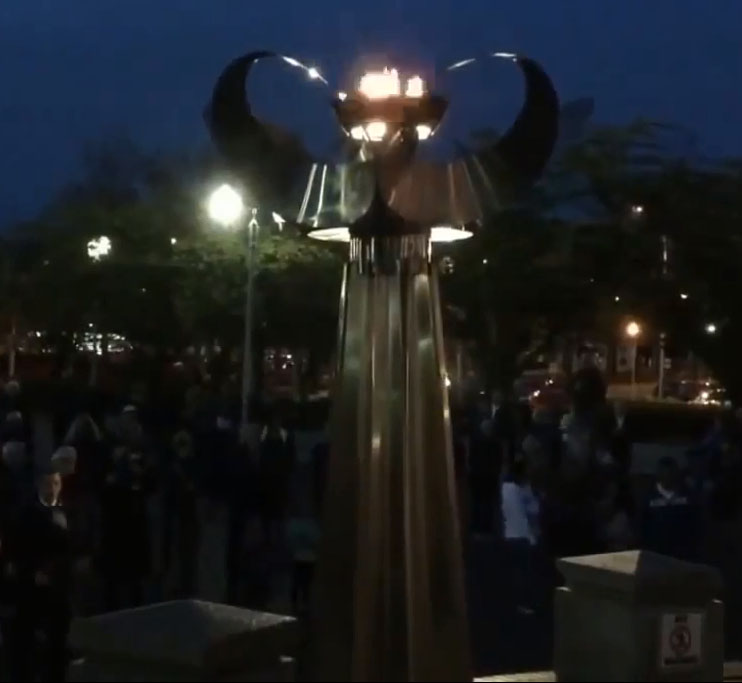 B.C. Summer Games Torch-lighting Ceremony