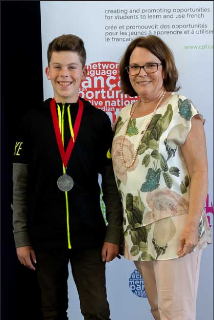 Local Earns Hardware at Prestigious French Speaking Competition
