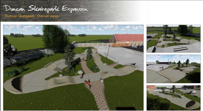 North Cowichan Awards Tender for Skate Park Expansion