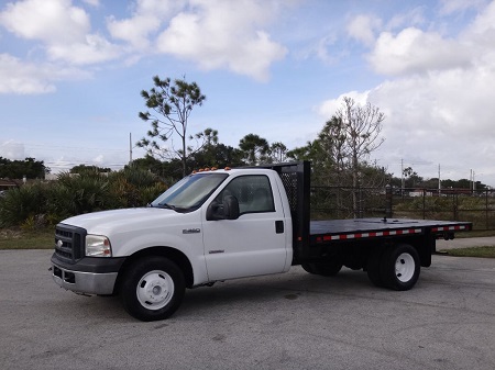 RCMP Looking for Stolen Flat-deck Truck