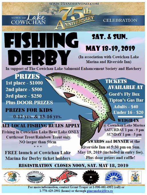 Fishing Derby Registration Is Now Open My Cowichan Valley Now Fishing Derby Registration Is Now Open My Cowichan Valley Now