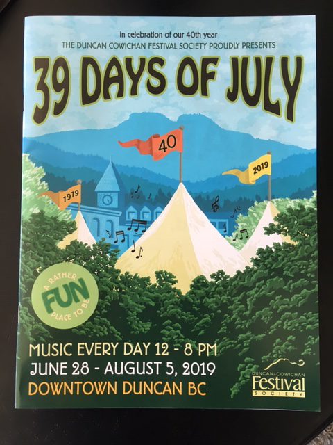 Programs are out for 39 Days of July