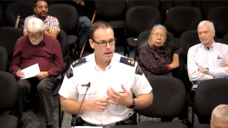 RCMP Inspector Provides Quarterly Report to Council