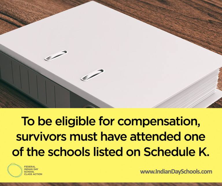 Claims Process Now Open to Those Who Attended Indian Day Schools