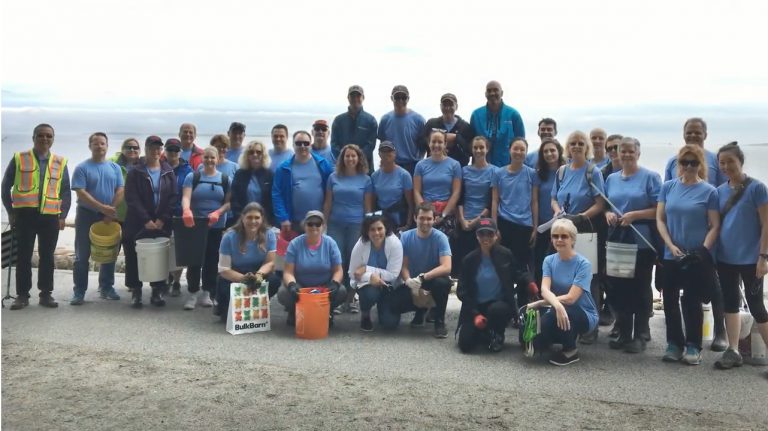 Crews at BC Ferries Clean 50 Kilometres of Coastline