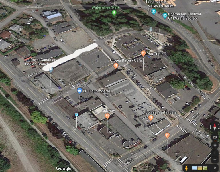 Construction Project Underway in Chemainus