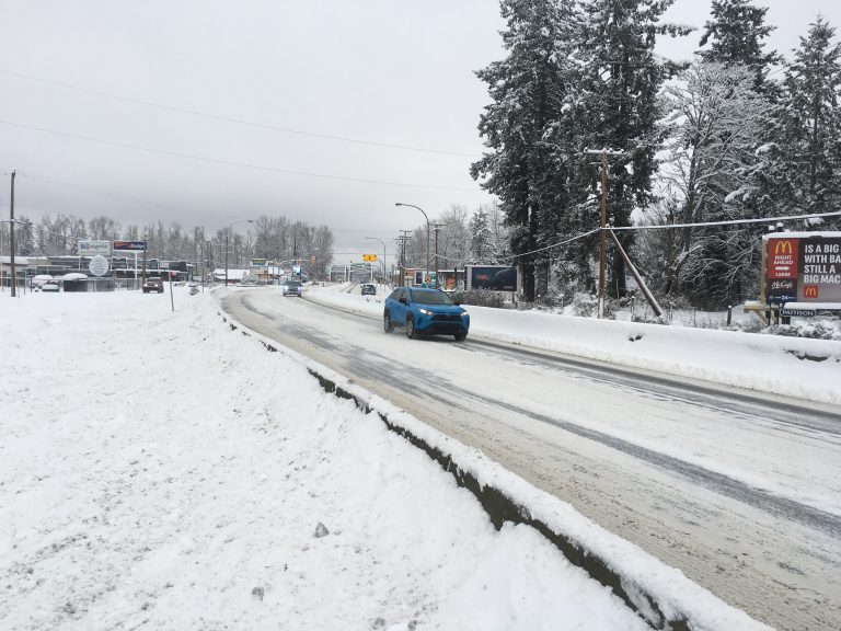 Another Blast of Winter for Eastern Vancouver Island