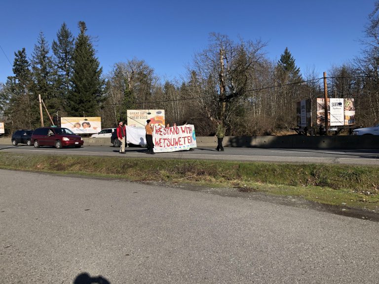 Show of Solidarity in the Cowichan Valley