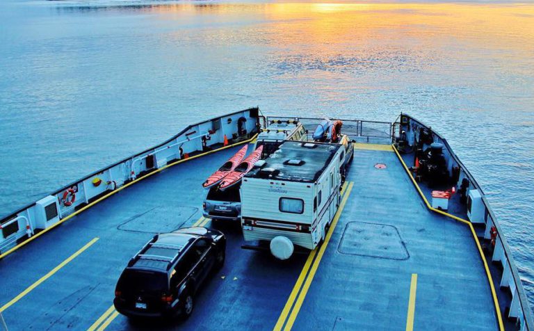 BC Ferries Passengers Can Remain in Vehicles