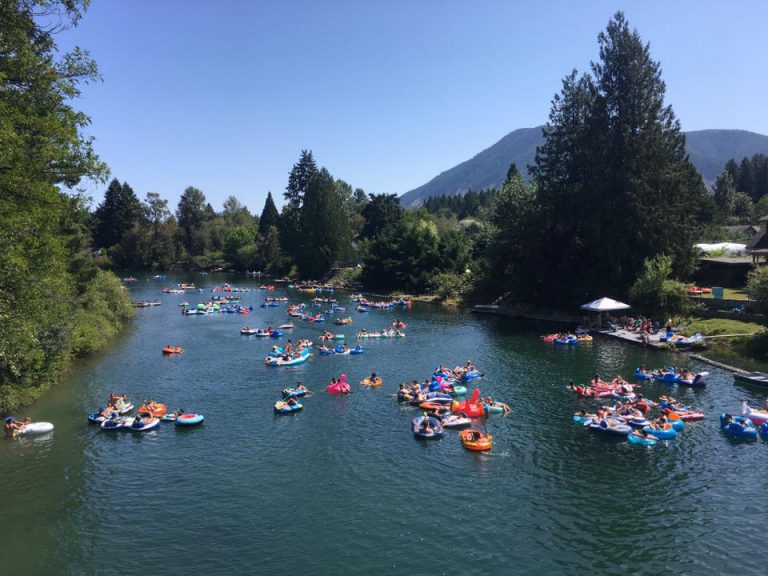 Warmer weather brings yearly tradition back to the Cowichan River