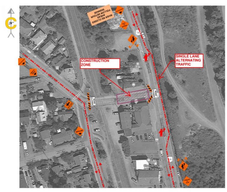 River Road Closed Monday, Detours Available