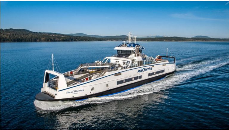 BC Ferries’ Island Discovery officially sets sail on June 10