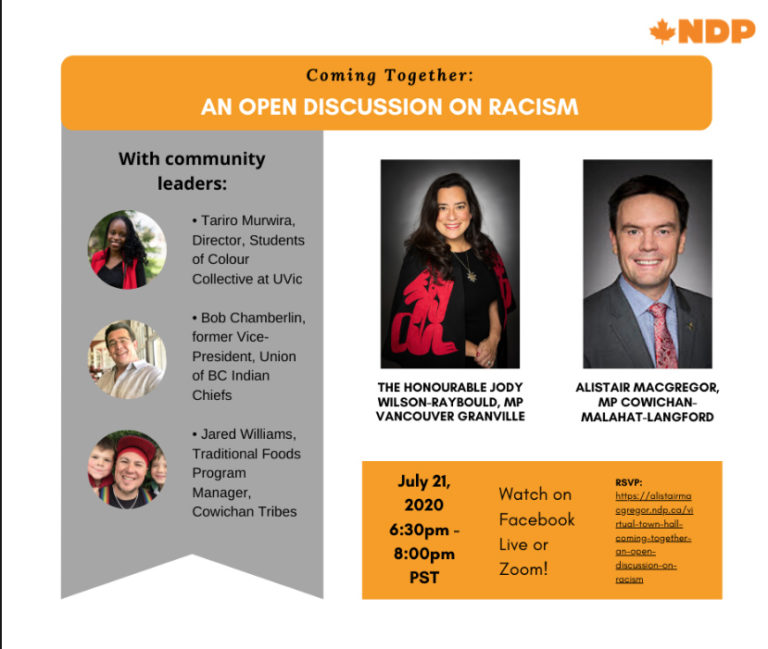 Systemic Racism, the Subject of a Virtual Town Hall
