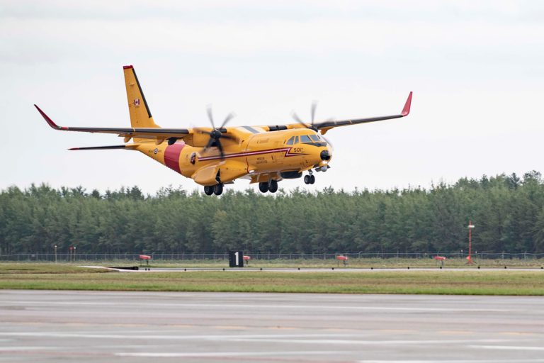 Canada’s first new fixed-wing search and rescue CC-295 aircraft arrives