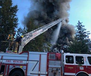 Industrial Fire Near Nanaimo Airport Contained But Local Groundwater May Be Contaminated