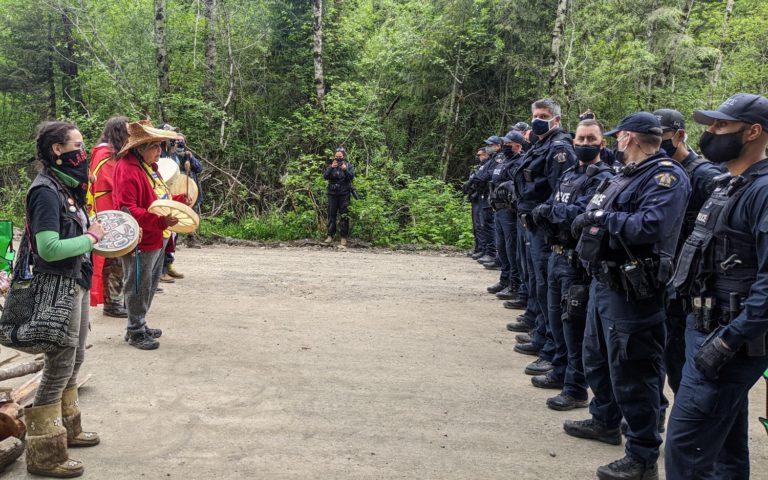 Old-growth Logging Blockade Arrests Continue as Activists Stand Their Ground