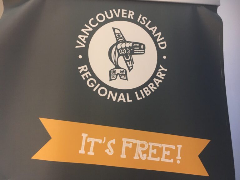No more fines on physical items from Vancouver Island Regional Library