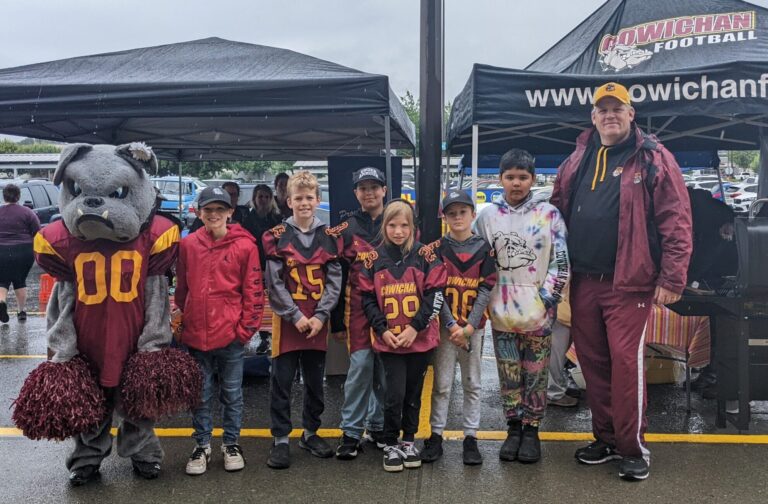 Cowichan Football players excited to attend BC Lions game