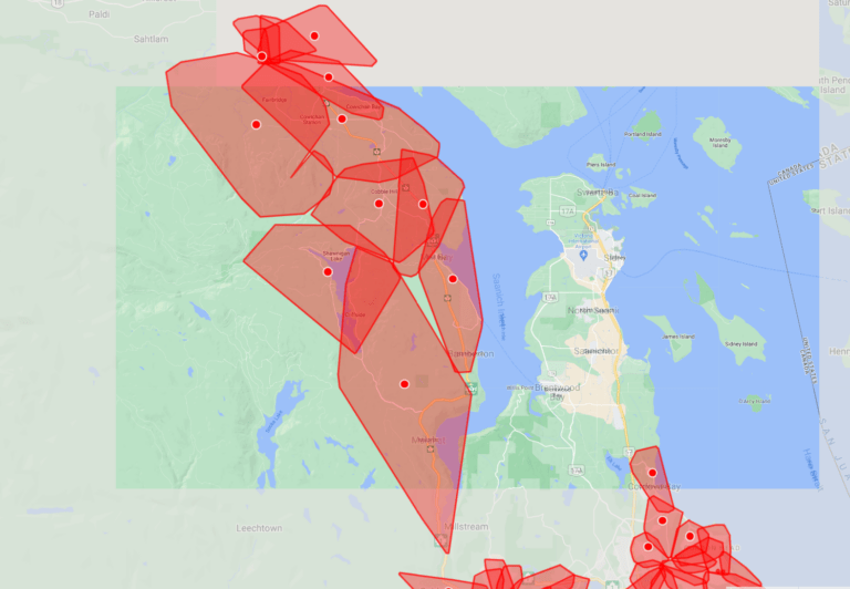 Power outages affect 85,000 on Southern Vancouver Island Friday