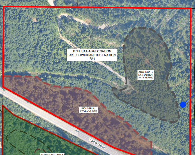 First Nation speaking out about ‘misinformation’ around new quarry Lake Cowichan