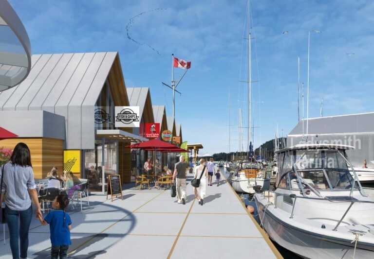 Ladysmith Marina development plans aim to create “mini Granville Island”