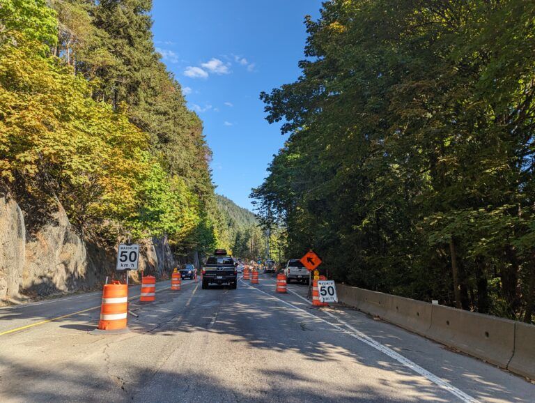 Overnight delays expected on the Malahat drive starting Monday