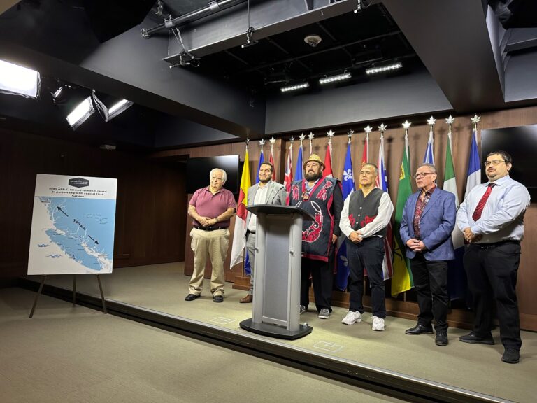 Coastal First Nations calling on governments to help modernize salmon farming in B.C.