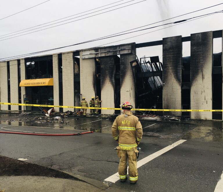 Thrift Store Gutted by Fire
