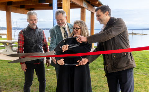 Chemainus’ Kin Beach Park receives bathroom upgrades