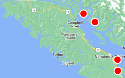 Over 3,200 residents without power on Vancouver Island