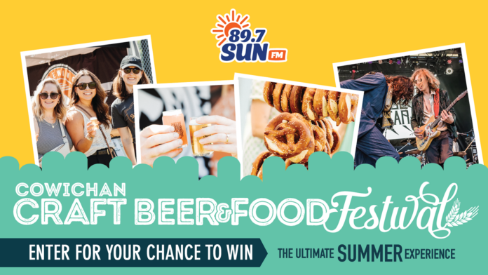 Chemainus BC BIA Cowichan Craft Beer Food Festival Banner v2